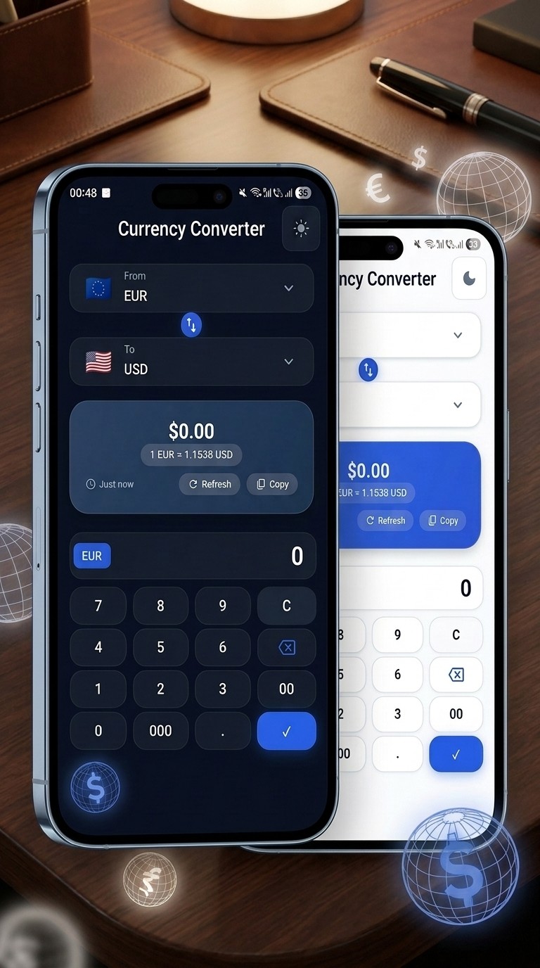 Light and dark mode side by side